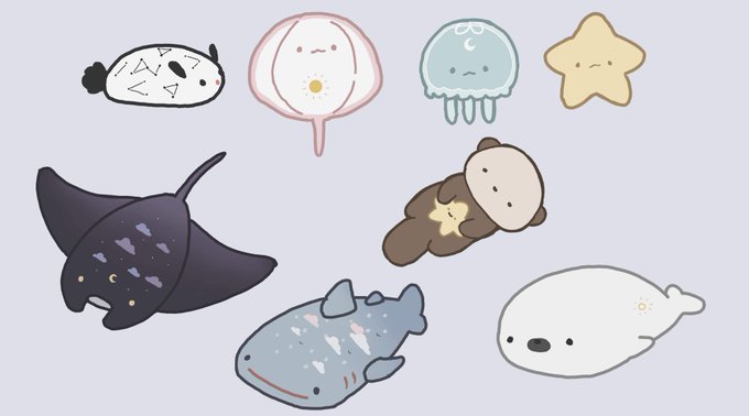 Meet the celestial friends family!!? I'll be adding more characters but here are some designs I've drawn for plushies, they're going to have a bunch of little secrets and surprises I'm so excited ? 