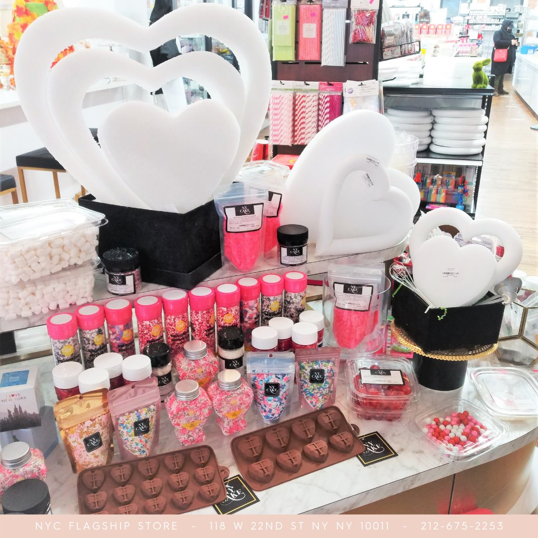 Notice anything new? 💎🤎 Our newest gem heart silicone molds are available at the NYC Flagship Store &amp; online at nycake.com ! Search for item numbers SCM201 &amp; SCM202