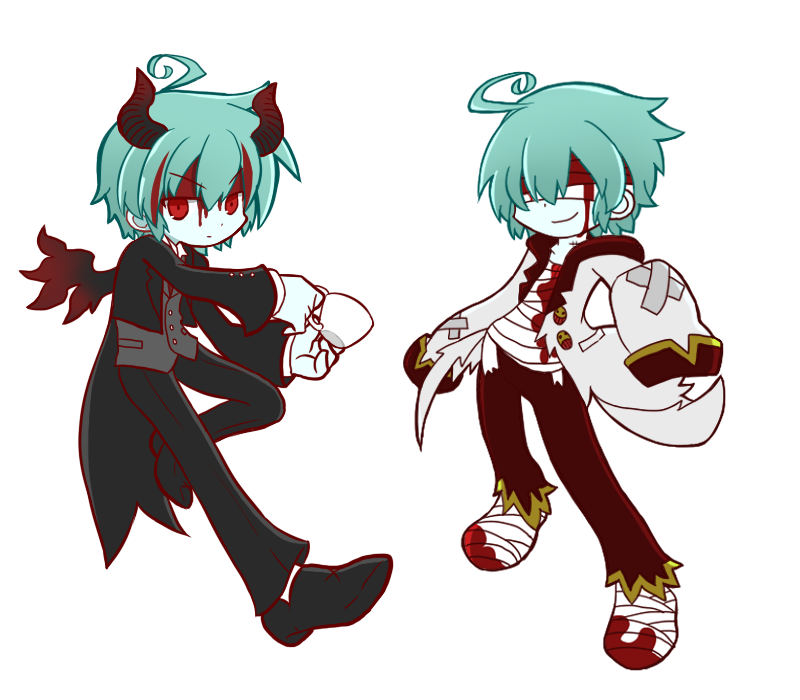 ネクロニカのうちの子トレスしかまともなものがねえ のイラスト