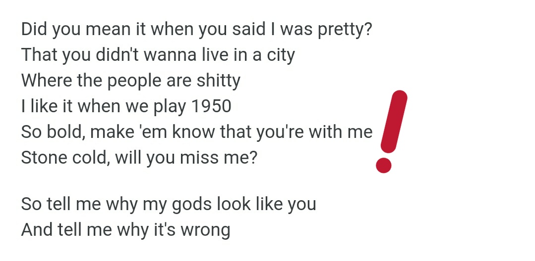 Harry tweeting these lyrics of King Princess