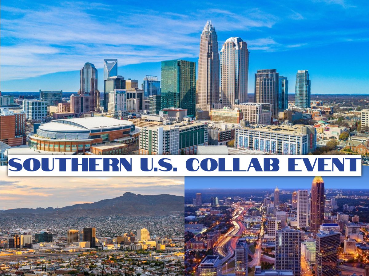 BteTexas's tweet photo. Starting today, we are in an event with BTE Southeast and Carolinas!

We will be building Charlotte NC (Feb 6-13), Atlanta GA (Feb 13-20), and will be ending with our own El Paso TX (Feb 20-27)!

Click the link in our bio to join and start building! #bte #btetexas #minecraft https://t.co/P9bNFHSe4J