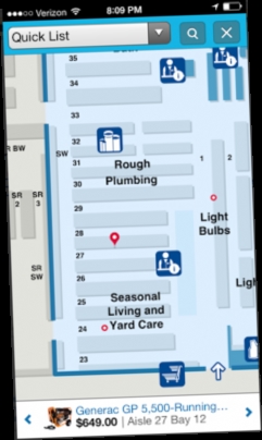 pc download lowes instore map / Twitter