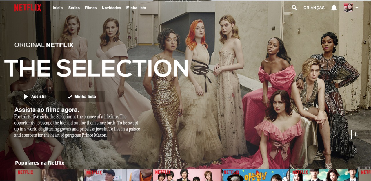 X 上的 The Selection Brasil:「A Netflix como explicar a
