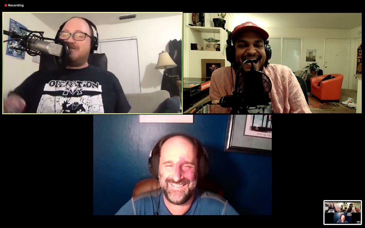 PressureDropPod's tweet photo. Y’all aren’t ready for the episode we’re putting together with @aaroncarnes! We get deep into our collective love of ska and discuss his upcoming book “In Defense of Ska”. Pick it up (ha!) in stores May 4th or preorder through @CLASHBooks now! #NEWTone #ska #skapuns #pickitup https://t.co/nlfjgUa5do