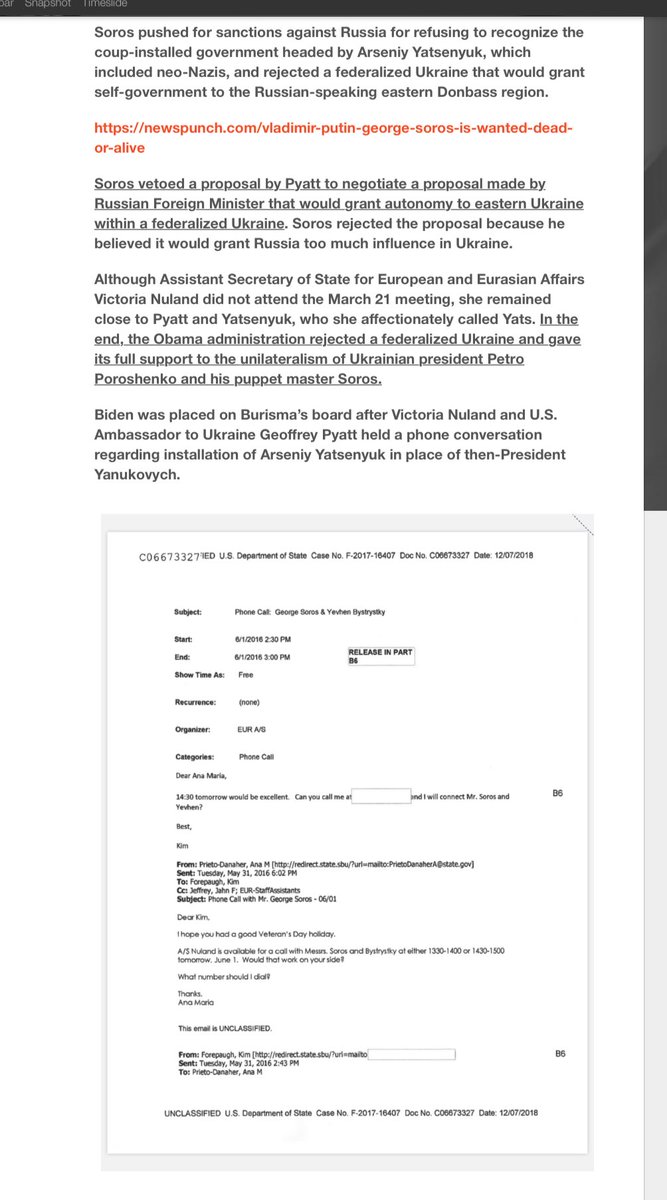“Documents leaked from Soros’ “Open Society Foundation” show how the Jewish billionaire behind Hillary Clinton gave orders to the State Department and manipulated media coverage of events in UkraineA TRANCHE of some 2500 Internal documents, mostly Microsoft Word, Excel...  https://twitter.com/dmills3710/status/1269057559882870793