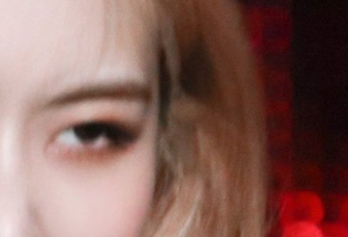 Rosé’s eyes          also         Rosé’s eyes