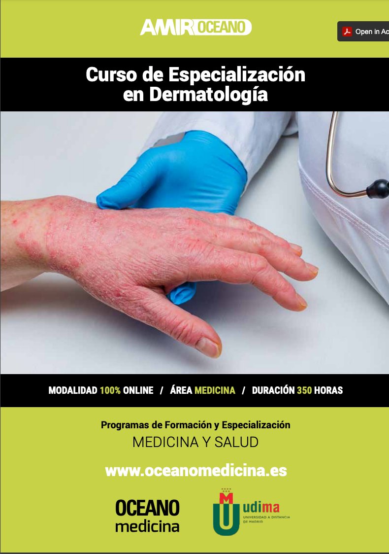 DrSebastianDerm's tweet photo. Amigos #dermatólogos. Esta tarde mi compañera @LidiaMaronas me comentaba que había visto nuestros nombres en un curso que ofrecían online sin nuestro consentimiento. Se trata de un supuesto curso de “especialización” en Dermatología. ¡Sin vía MIR! 
https://t.co/xrdbtUPoOG https://t.co/NeN8ugkBgv