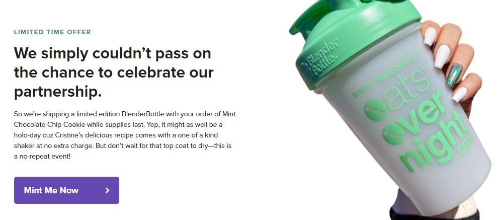 gobananasgo's tweet image. Ordered some oats!

Used code Start20 for 20% off (hopefully it works for others too?)

@nailogical #oats @oatsovernight