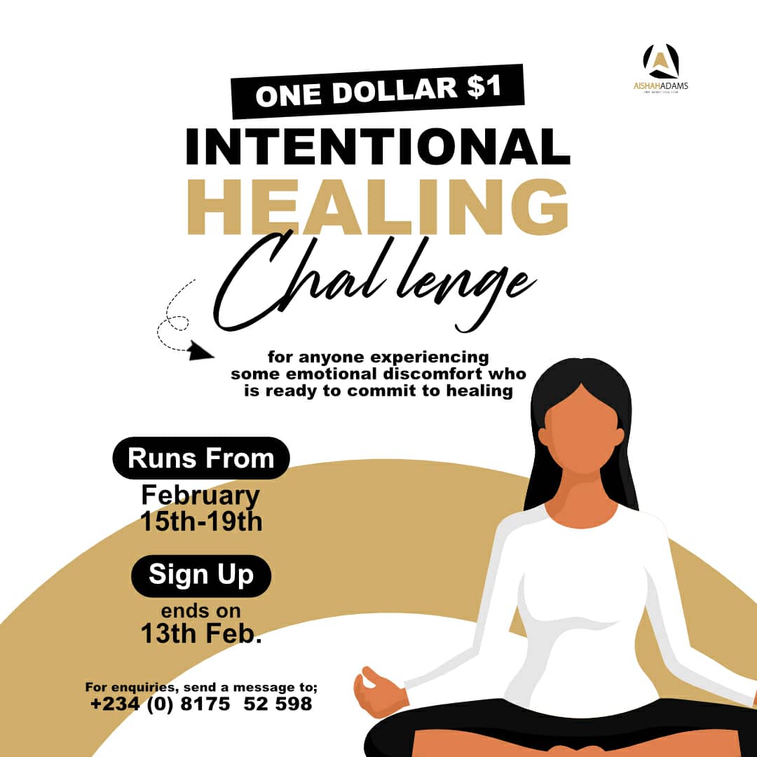 siddiqahaaish's tweet photo. With just N1000/$1, you can join us for this amazing challenge. 
Whatever pain or trauma you have suffered doesn't have to control your life anymore 
Click the link to join us for this transformational experience. 
https://t.co/lfiHYdXsaH
@VirtualParlour @iamvjadams @cyberbugzie https://t.co/ZLF9HJkwvP