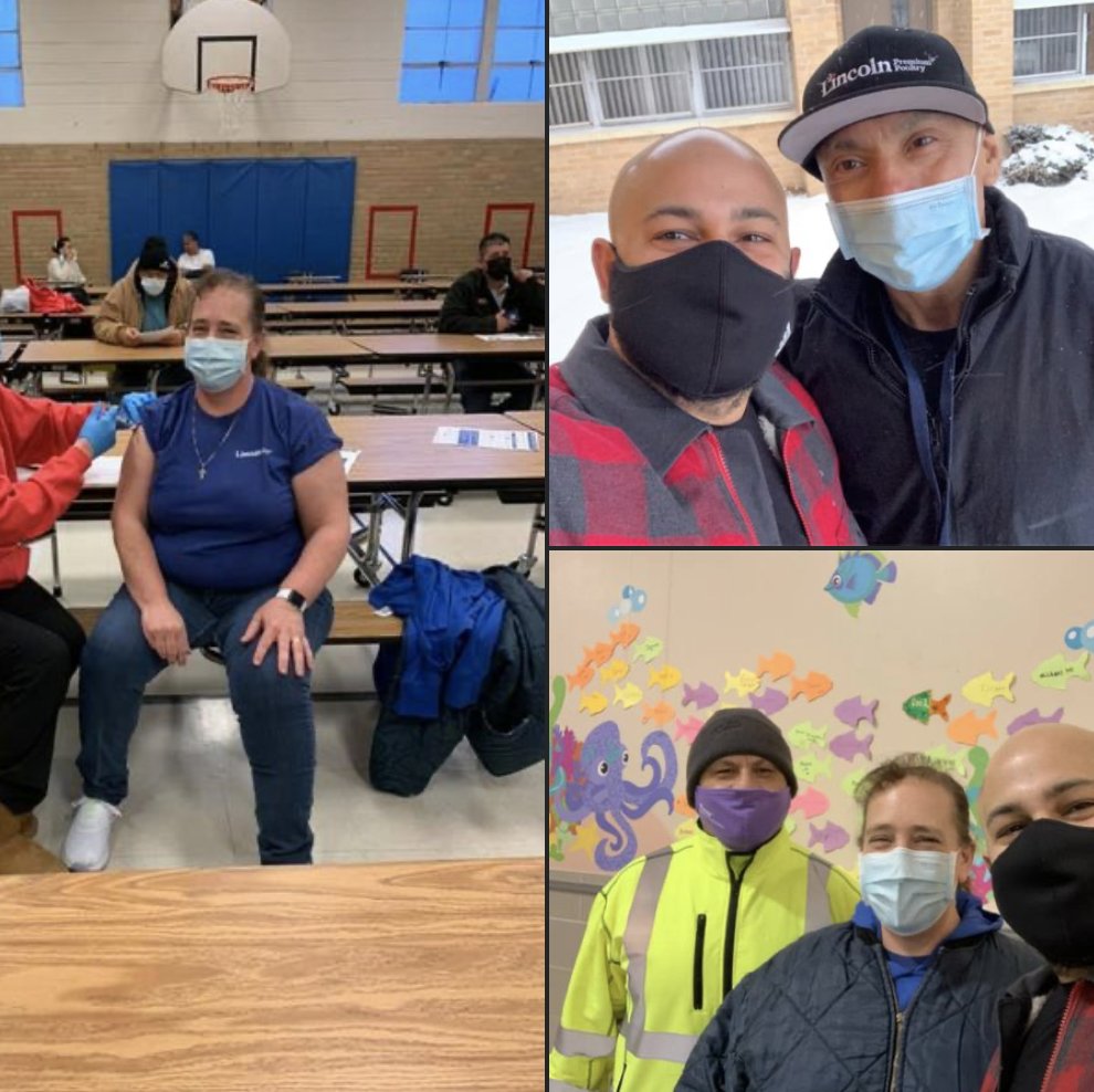Some of our team members got their first shot of the vaccine this morning! LPP is excited that these team members are doing their part to protect themselves and others against COVID-19 and serve as an example to others in our company! #staysafe #vaccinatedagainstcovid19 #teamwork