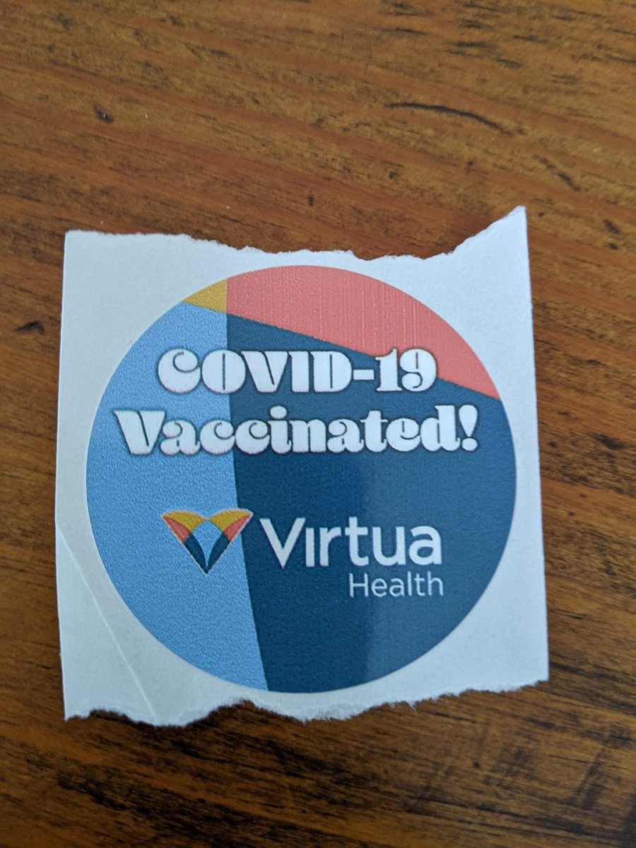 On a medical topic, kudos to everyone working at the Burlington County COVID-19 vaccine mega-site at Moorestown Mall last evening. I got my first dose of vaccine. Was in and out in 30 minutes (15 minutes of that was waiting in observation area). Friendly, professional people.