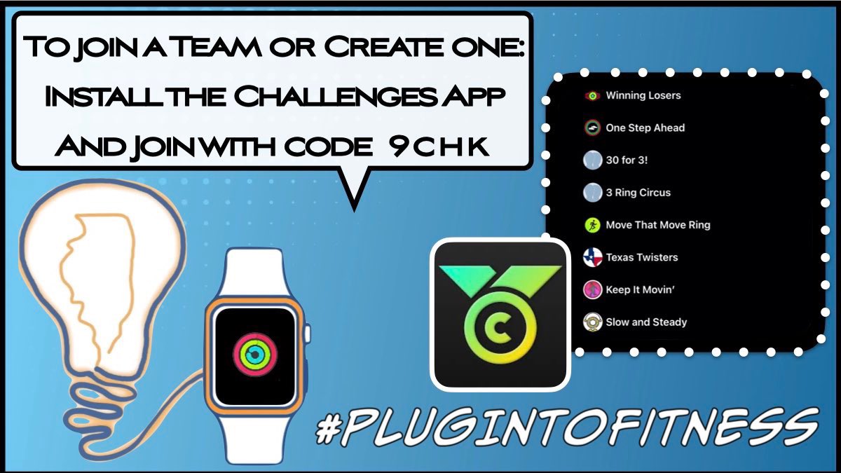 APRedd's tweet image. Tomorrow starts the #PlugIntoFitness challenge.   

Any other Illinois or Texas educators that want to join us? Join a team that fits your fitness level or grab some coworkers and start your own team!  #TCEA #IDEAcon  (Photo credit Kara McFarlin) @mrstechfarlin @MrsAmanda7