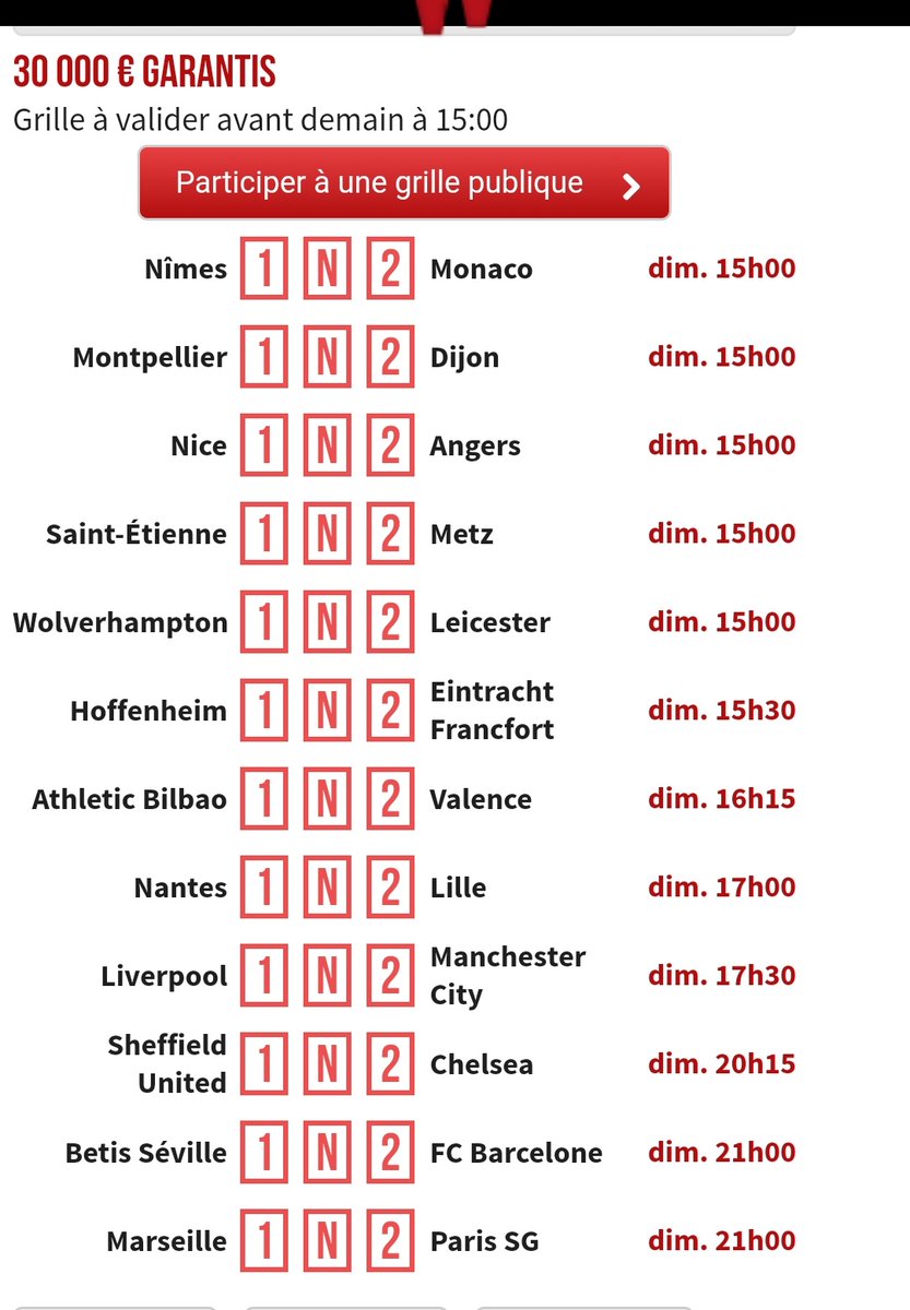 VikNewCompte's tweet photo. 🎁Je pars en  Analyse sur la grille winamax 12 de demain donc.

En stock j'aurais des Combo/Mortalcombo /Safe

150RT pour avoir le travail au complet.

#teamparieur https://t.co/cBYburjarJ