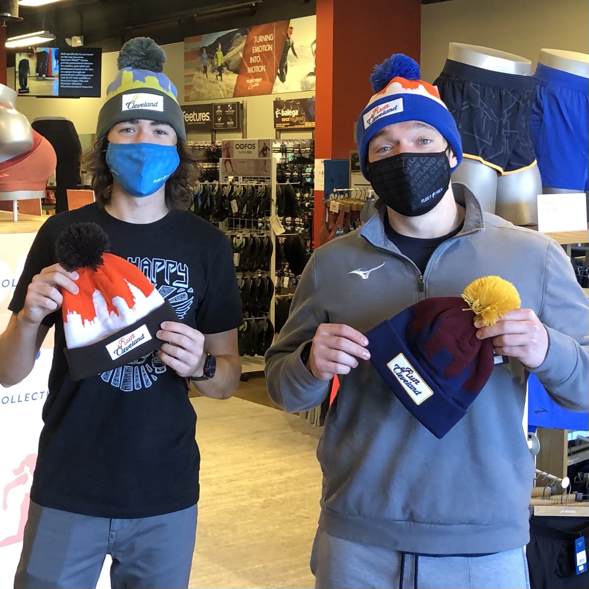 FleetFeetCLE's tweet photo. New Run Cleveland BOCO beanies are in all #fleetfeetcleveland locations. Stay warm in style mile after mile! Come check out all 4 color ways! https://t.co/tiu4XKWnq0
