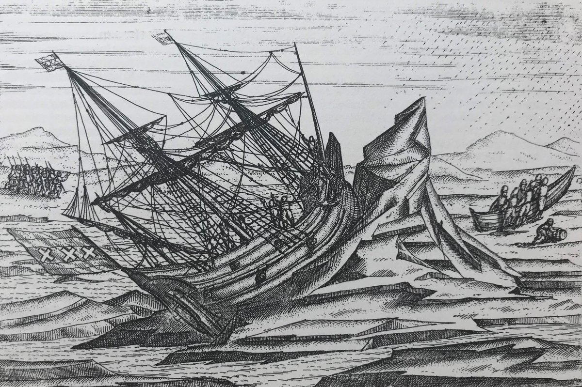 The Barents Sea west of Nova Zembla is today named for one of those Dutchmen: William Barents (Willem Barentsz in his native tongue). He was stranded for the winter of 1596 on the northeastern side of Nova Zembla at Ice Harbor when the sea turned solid all around.