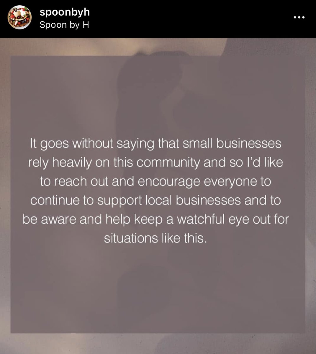 Spoon By H, a small family-owned restaurant in LA, was recently scammed. People love Spoon not only for the food but the people. Their owner/chef Yoonjin Hwang &amp; her family treat guests with love. I'm disgusted someone was so cruel to them. I want to help. instagram.com/p/CK7ssbLDcNn/