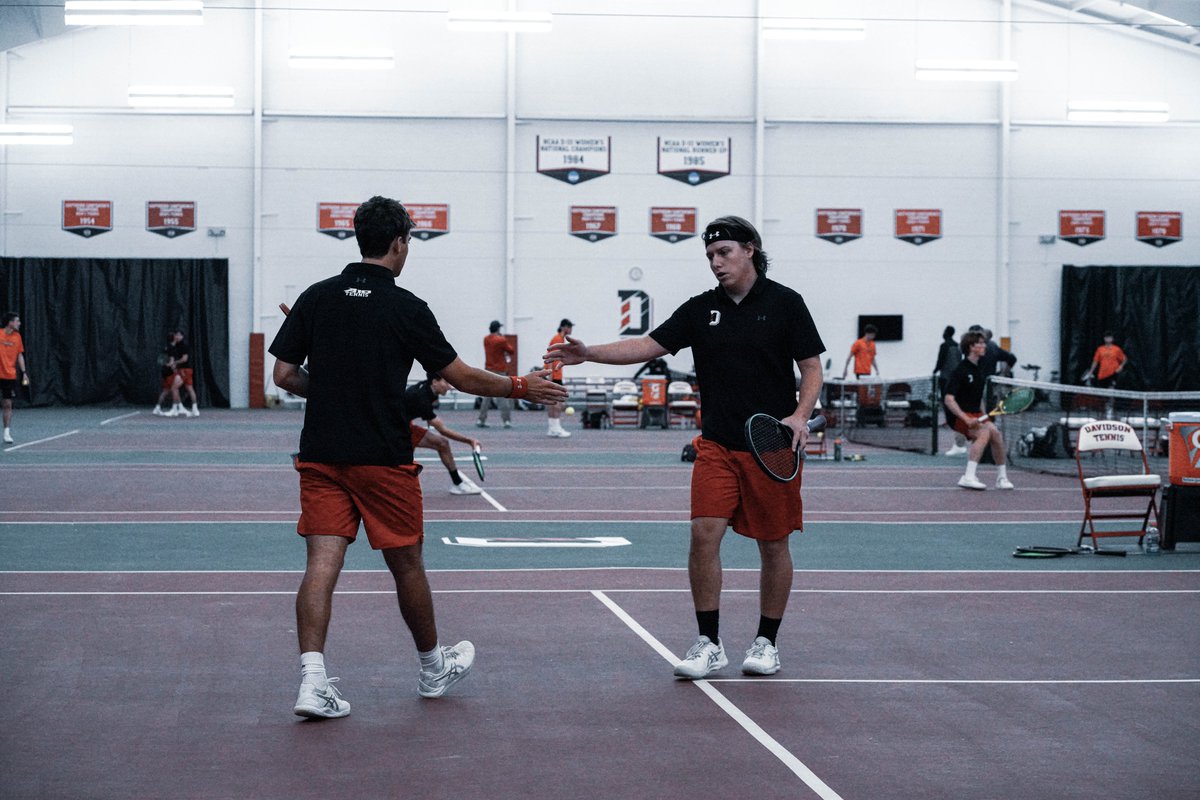 Davidsontennis's tweet photo. Battling it out here in Davidson 🎾🔥 https://t.co/RgISz9u2Tq