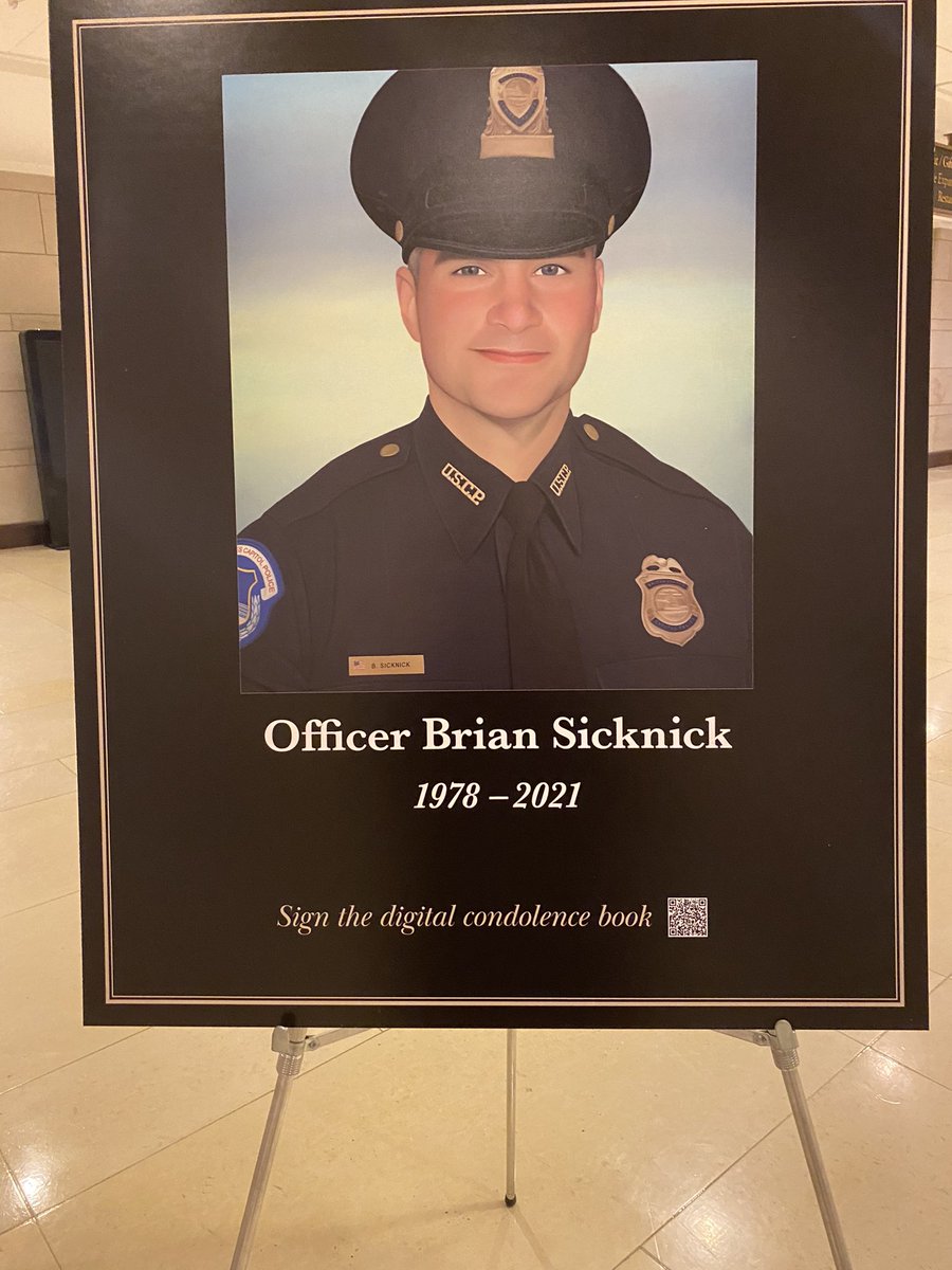 SYMBOL OF LOSS: This week, we paid our respects to Officer Sicknick. I learned that over 140 police were injured. Suffered from cracked ribs, smashed spinal discs, stabbed with metal fence stake, one officer lost an eye.