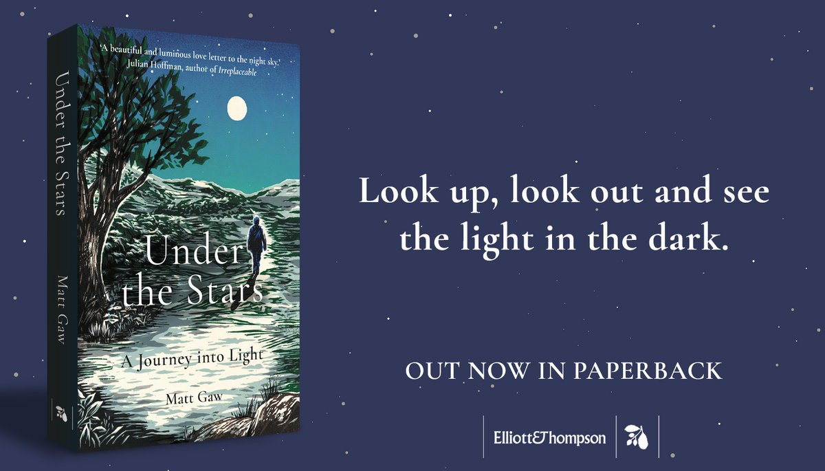 eandtbooks's tweet photo. Twenty minutes of bliss!
Tune in at 33mins to hear @MattGaw talk about the lights of night - rising moons; starlight & twilight - and why our dark skies are so precious and must be protected.
All in his his new book, #UnderTheStars
#LookUpTogether πβ¨
https://t.co/4CWGaEvVsp https://t.co/5DWWiL8E0r