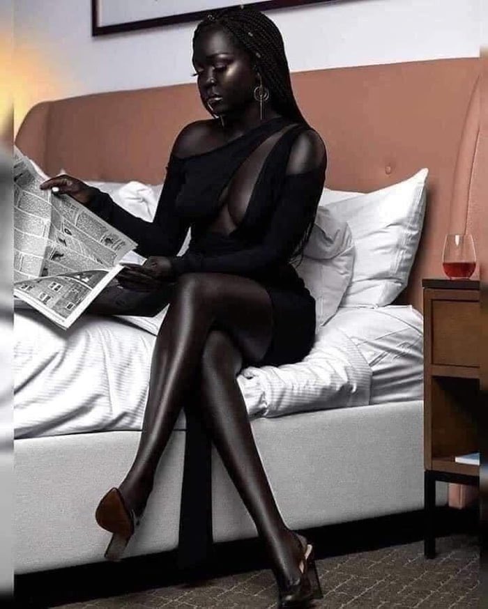 @MELANINMAN8 Black people in South Sudan are the most melanated people in the world. Melanie is liquid Gold.