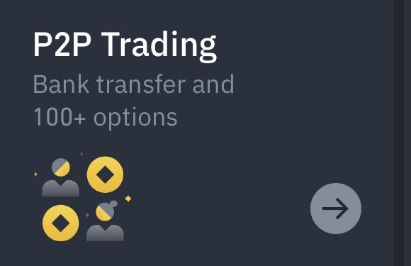 Second, before you can trade, you’ll need to provide a photo ID for verification. Takes about an hour or so. Once that’s done, you’ll be okay to go. To start trading, you’ll need to add funds to your wallet. To do that, go to the P2P trading screen on the app