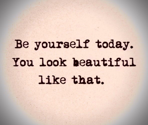 There’s a light that shines in all of us... And when beauty comes from the inside, you’re even more beautiful when you let it out. Just Be You!🤗 Today &amp; everyday ❤️❤️❤️