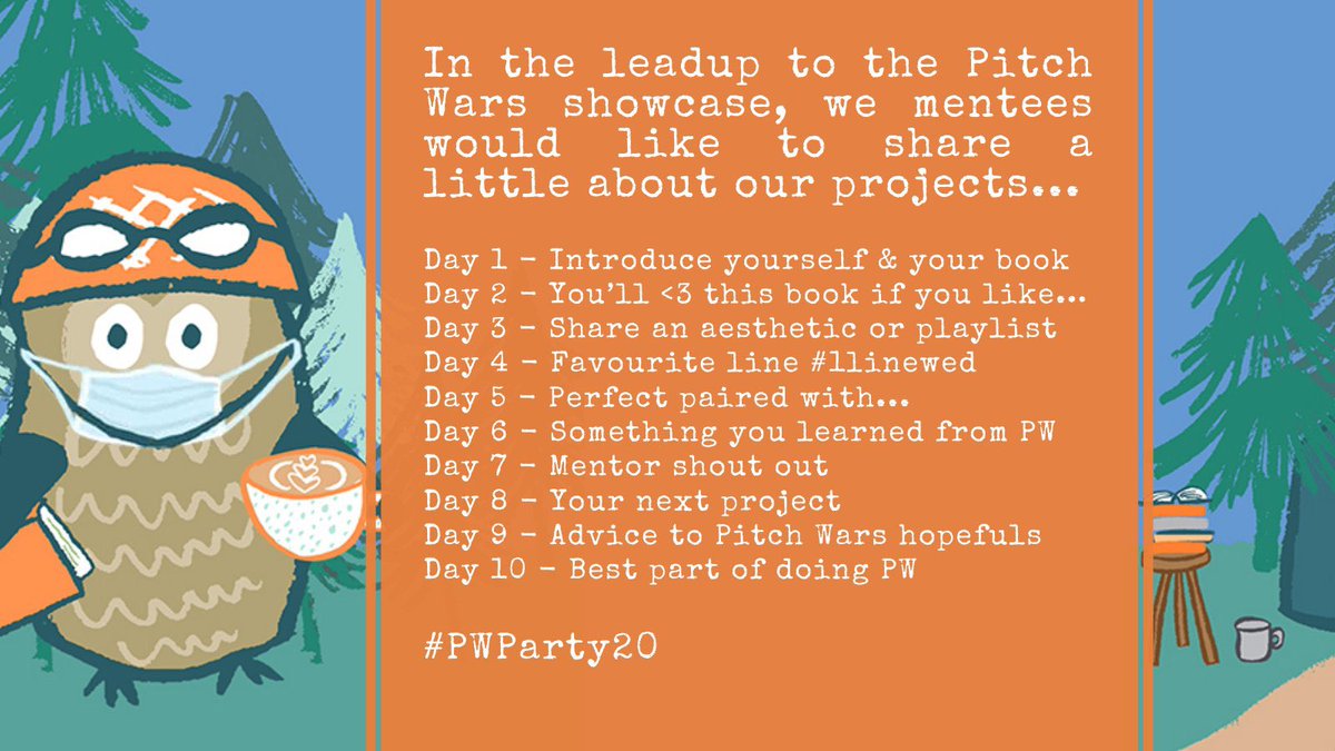 tesia_tee's tweet photo. #PWParty20 Day 7!
Shout out to my kickass mentors @MyCupOfMeg and @XiranJayZhao! I could not have asked for a better pair to push me, guide me, and encourage my growth as a writer. Be sure to follow them for updates on their upcoming books! ❤❤❤
#TeamFireNation #pitchwars https://t.co/bFbu3Y1ahg