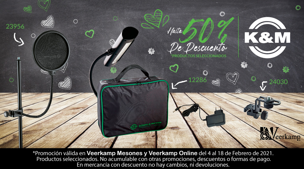 veerkamp's tweet photo. 🎼 No te quedes sin el tuyo, hasta 50% de DESCUENTO ✨ en la marca K&amp;M *productos seleccionados. 

Válido en Veerkamp Mesones y Veerkamp online:  
https://t.co/qDUKpfiG40
¡Entra ya!

🚨Del 04 al 18 de febrero de 2021.🚨 https://t.co/vWLIaiAJHU