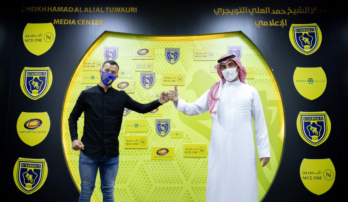 AltaawounFC's tweet photo. #WelcomeKaku 💛 https://t.co/RbBLSPYOZV