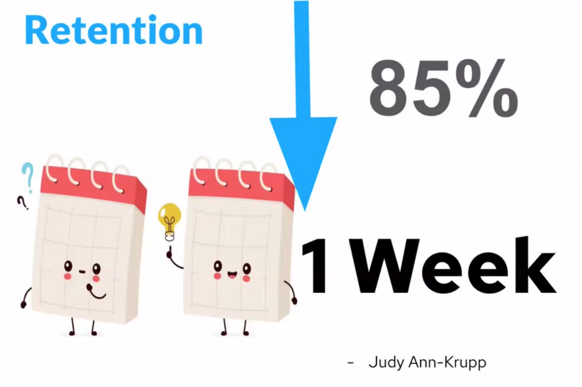 Tch2LrnAK's tweet photo. It's true: Adult learners really are slower than kids (when it comes to establishing new patterns). Intentional design in #ProfessionalDevelopment matters if we want learning to last.  #campengage @nearpod @Flocabulary #leadershipmatters #twitterplc #ntchat #edchat https://t.co/BP2ON9Ohg9