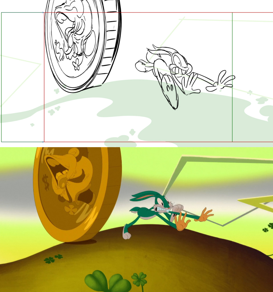 Aaron Spurgeon is one of the most fantastic Art Directors I had the pleasure of working with, and the "nightmare" sequence was handled perfectly! 