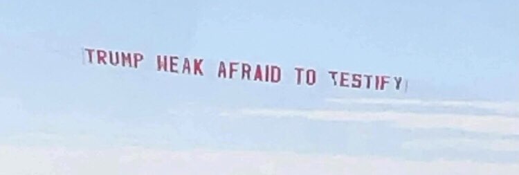 Today’s message over Mar a Lago