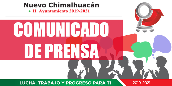 ChimalhuacanSi's tweet photo. Comunicado de Prensa | Gobierno local, respetuoso de los tiempos y procedimientos electorales

Más información👉 https://t.co/EOg8tpJnai https://t.co/IZj8MihwIb
