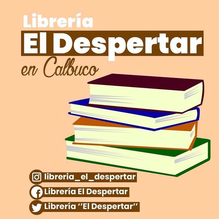 LibreraElDespe1's tweet photo. ¡Síguenos en nuestras redes sociales! #Calbuco #regióndeLosLagos https://t.co/HbCVw3inbI