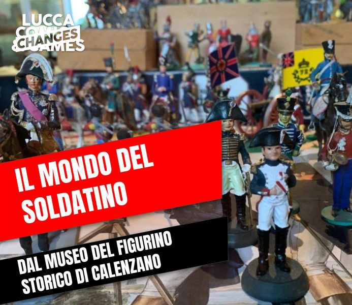 LuccaCandG's tweet photo. Durante #LuccaChaNGes si è tenuto un evento dedicato al mondo del soldatino, dalle origini del collezionismo in Italia fino ai giorni nostri, nella suggestiva location del Museo Del Figurino Storico di Calenzano.
👉Guardate il video: https://t.co/18fE4lZ0CE https://t.co/WQvrR7NSnt