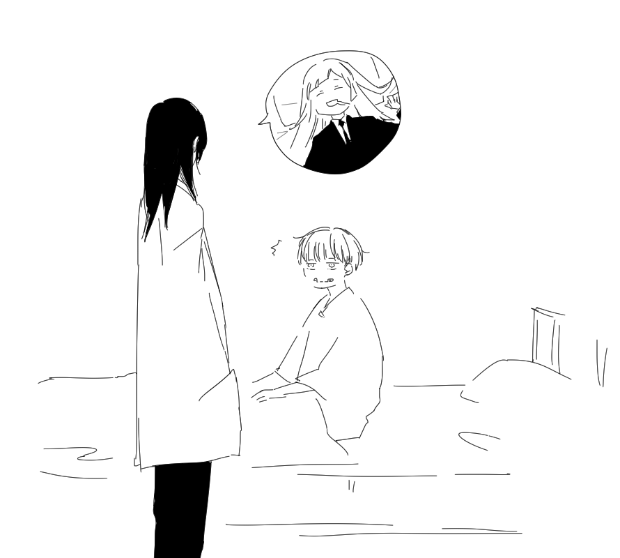 いぬまき君の呪言の効果はどれだけ持続するんだろう いぬまき君に「眠れ」されたみわちゃんがいぬまき君に「起きろ」されるまで起きられなかったら楽しい(起き抜けにしょうこさんに「悪いが京都の子起こしてくれるか」って言われた) 