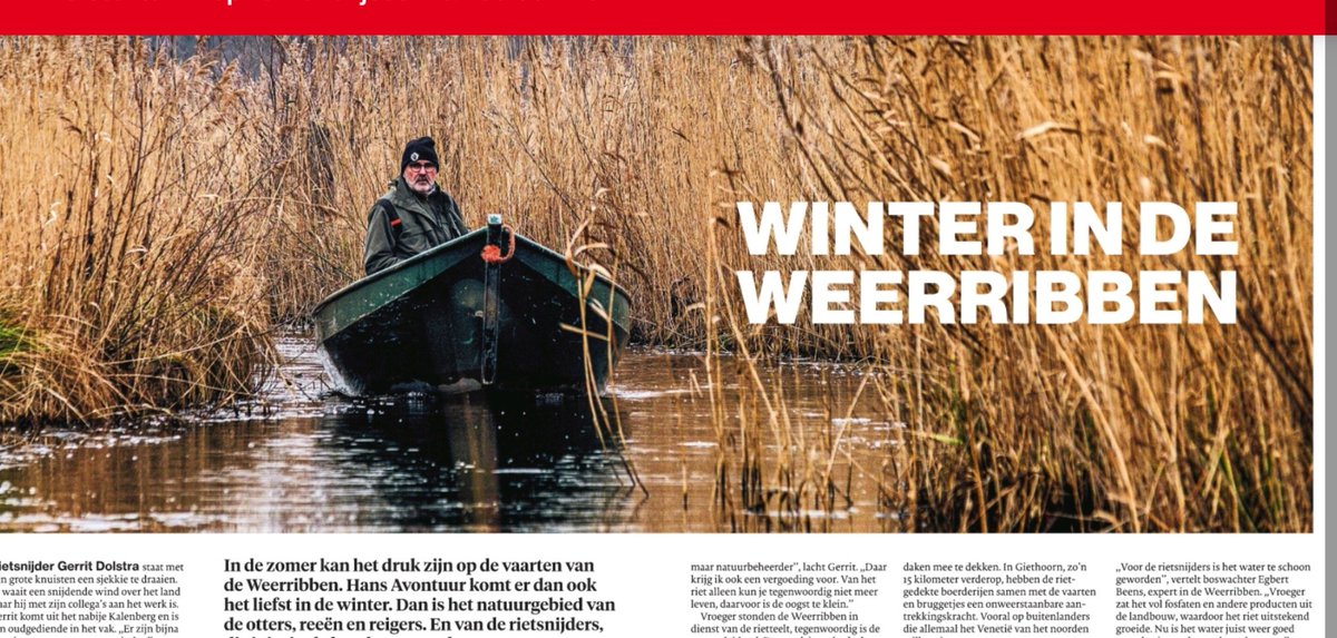 Egbert Beens (@deboswachter) on Twitter photo Mooi artikel van <a href="/hansavontuur/">hans avontuur</a> in <a href="/De_Stentor/">De Stentor</a> en het <a href="/ADnl/">AD.nl</a> @NationaalParkWW <a href="/WeerribbenWiede/">Weerribben-Wieden</a> <a href="/staatsbosbeheer/">Staatsbosbeheer</a> <a href="/visitoost/">VisitOost</a> Mooi artikel van <a href="/hansavontuur/">hans avontuur</a> in <a href="/De_Stentor/">De Stentor</a> en het <a href="/ADnl/">AD.nl</a> @NationaalParkWW <a href="/WeerribbenWiede/">Weerribben-Wieden</a> <a href="/staatsbosbeheer/">Staatsbosbeheer</a> <a href="/visitoost/">VisitOost</a>