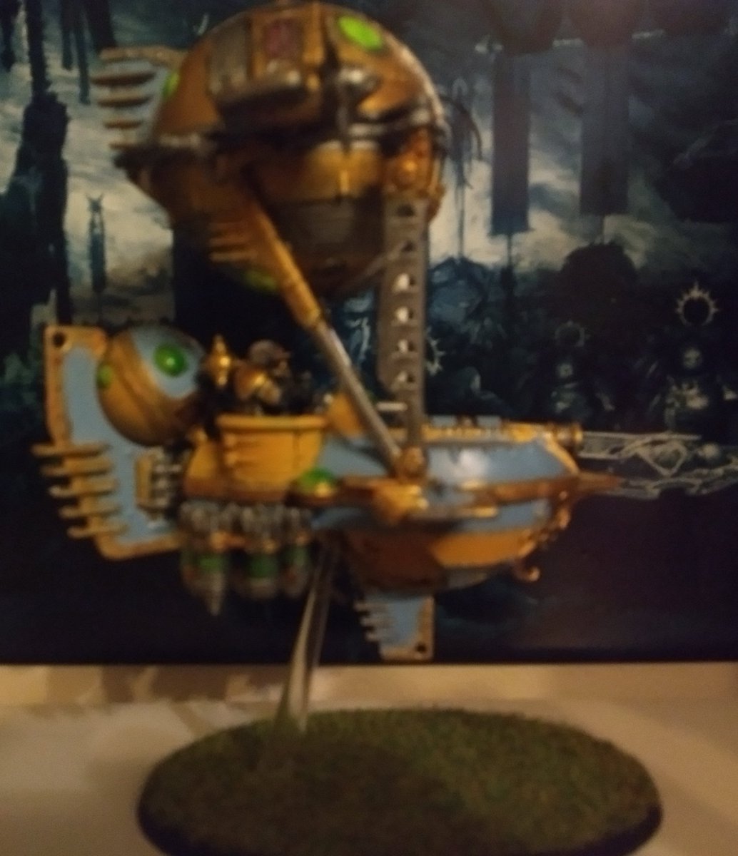 ChiefNurgling's tweet photo. Hobby streak #37,
Hobbying in the mortal realms and the Whoniverse today! I finished my Barak Zilfin Gunhauler today and also painted the 1st and 12th doctors as well as 3 silence for #intothetimevortex.
#hobbystreak #WarhammerCommunity #NewYearNewArmy https://t.co/XbY3AhS0D9