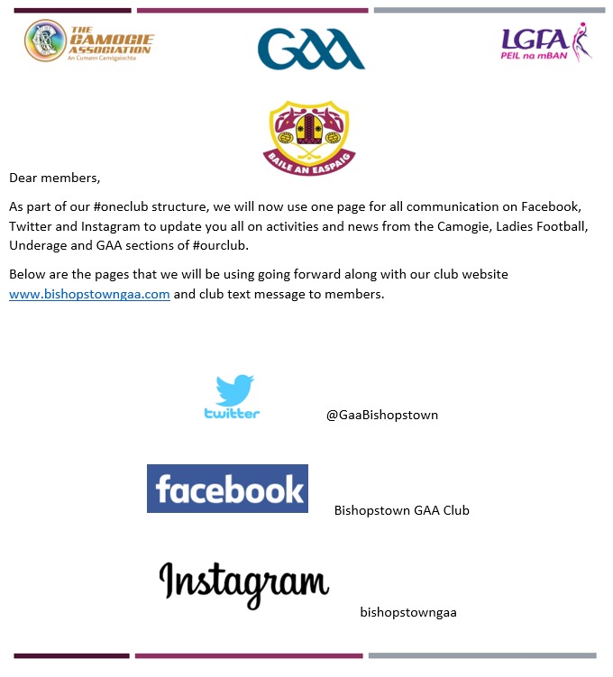 Bishopstown GAA Club (@gaabishopstown) on Twitter photo 