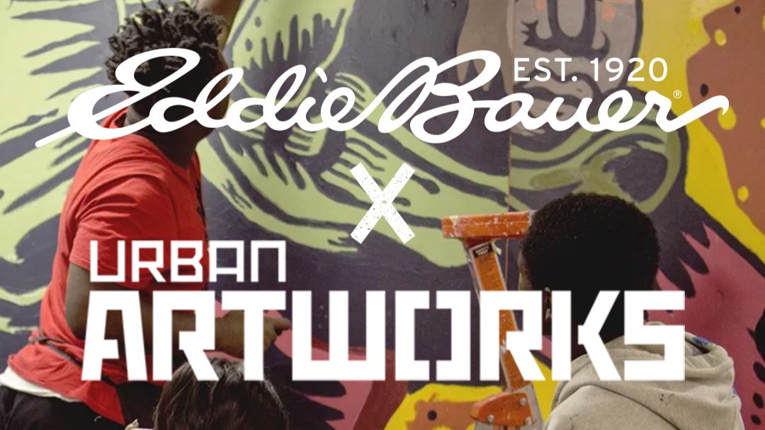 eddiebauer's tweet photo. We’re partnering with Urban Artworks to commission a mural in our hometown of Seattle, WA. It will be a space for members of the Black community to creatively share what #FindYourselfOutside means to them.
Progress updates to come!
https://t.co/2JqI9MCq3H
#LiveYourAdventure https://t.co/pUmBt8vfc5