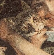 Today’s Vintage Ad With Unexpected Cats.

“HELP MEEEEEE!”