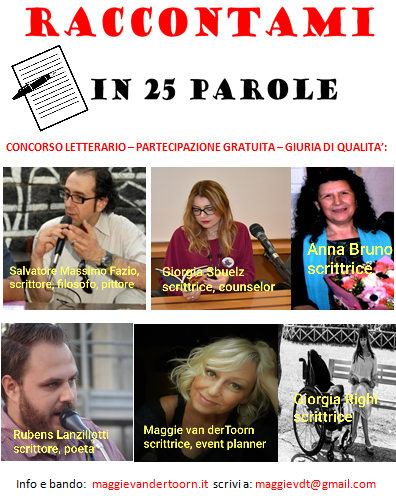 maggie_vdt's tweet photo. Partecipa e vinci. RACCONTAMI IN 25 PAROLE
Bando: https://t.co/ZZxi1XW6xC
#SabatoDInverno https://t.co/SUKKLjxjzQ