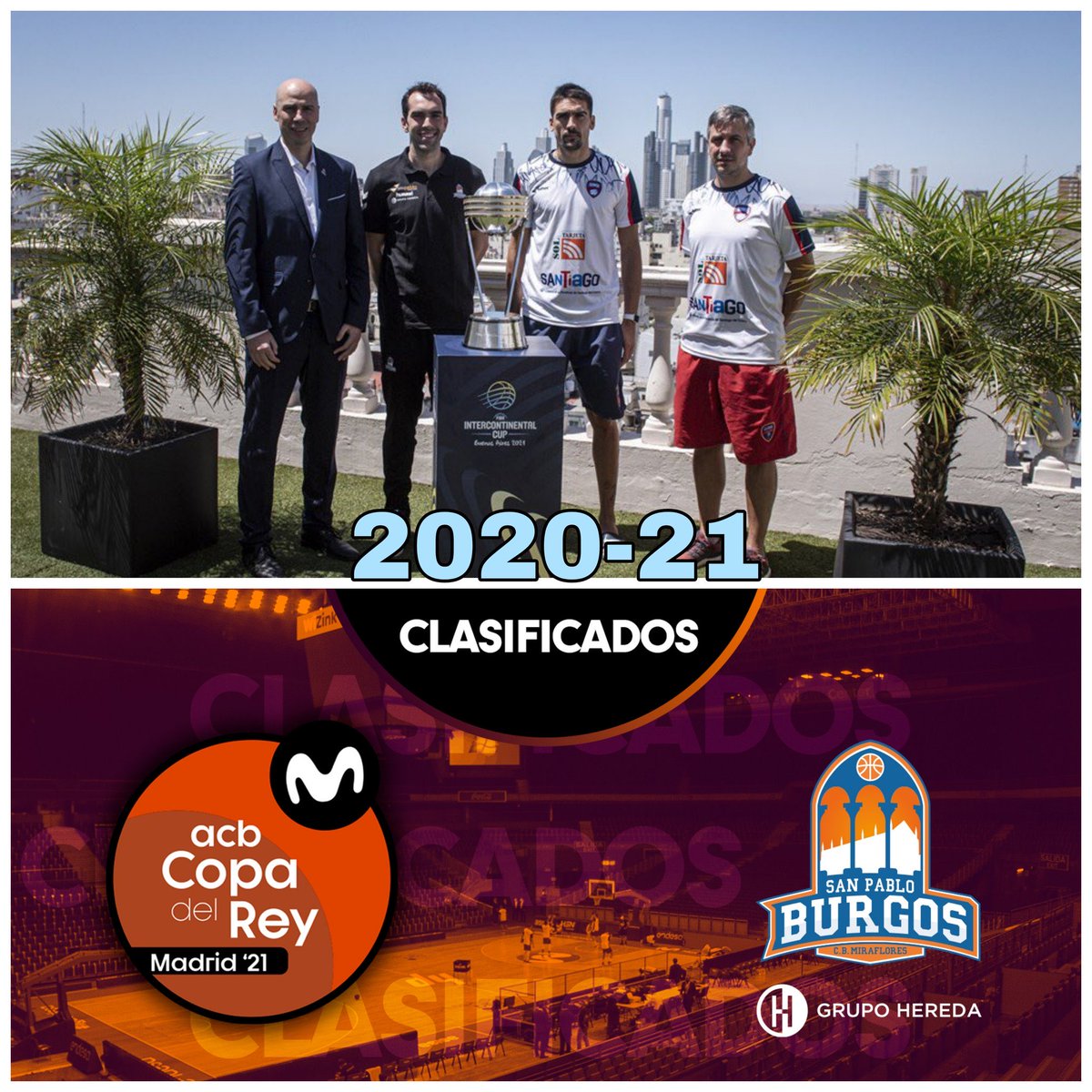 Quien nos lo iba a decir!!
👩‍❤️‍👩 todos Confinados 😽🌃, pero hoy,,,, nadie nos quita del Sofá 🛋, 💤💤🎵 nuestros sueńos,  Vamos Campeadores “, está Afición de 10+1 está con vosotros 🫂🍀 Grandessss