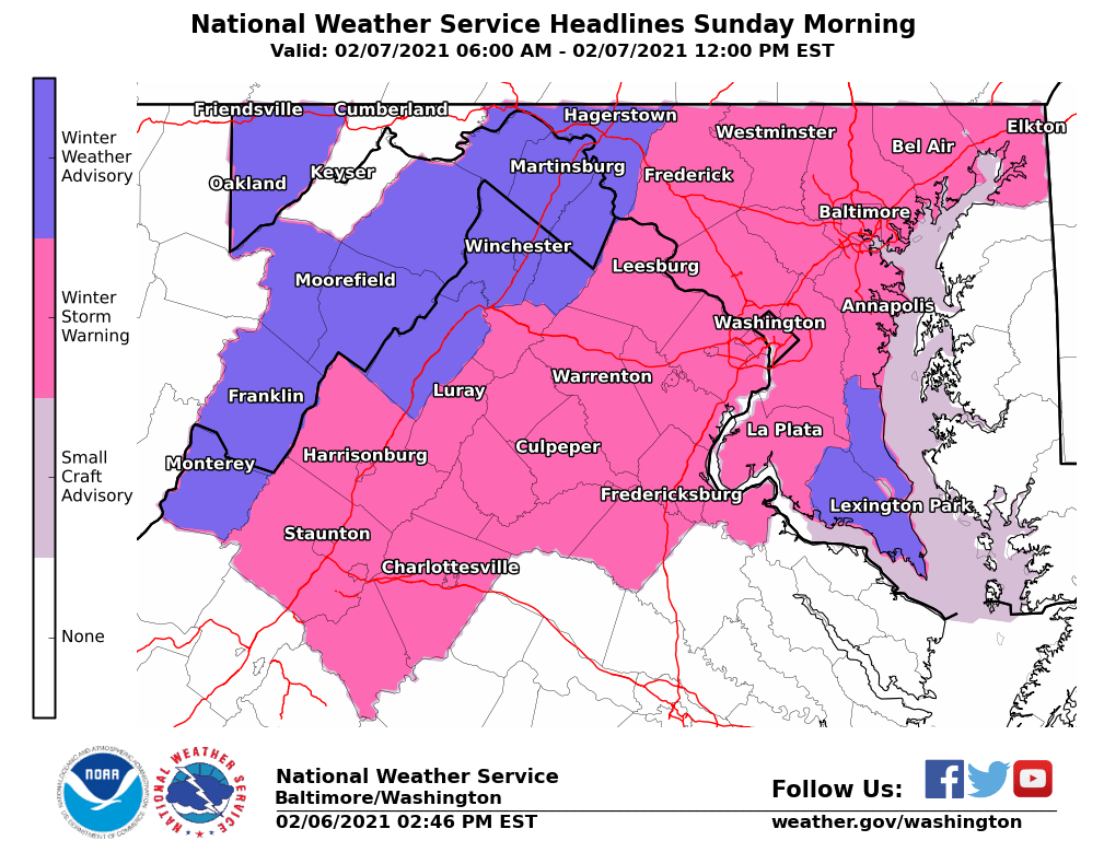 NWS Baltimore-Washington tweet media
