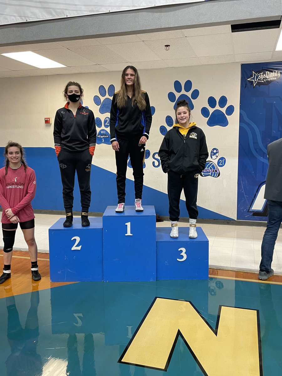 FestusWrestling's tweet photo. Congrats to Lauren Mills for placing 3rd at districts today. Next stop is sectionals! ⁦@FESTUSAthletics⁩ ⁦@ameritimesports⁩ https://t.co/7o5SCc9jjo