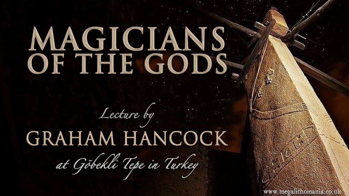 MEGALITHOMANIA's tweet photo. Magicians of the Gods Lecture by Graham Hancock at Göbekli Tepe in Turkey. https://t.co/QC0mCDpNIJ. 

#grahamhancock #gobeklitepe #magiciansofthegods #ancient #mysteries #archaeology #lostcivilizations https://t.co/IBIZ4Z2ReR