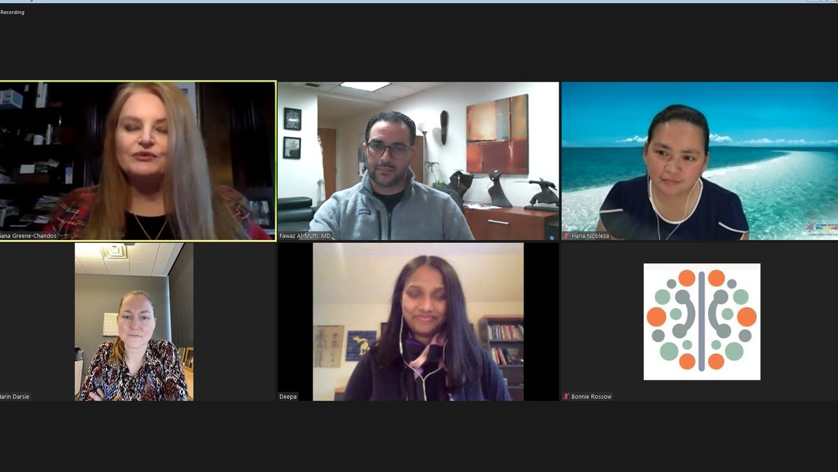 almuftifawaz's tweet photo. Great time recording this special episode of the @neurocritical #NCSPodcast on #WINNC #INNC Women/Inclusion in Neurocritical care (& Medicine ) speaking with NCS leaders @nsicumommamd14 @DianaGCMD @ekfory @drdangayach @katarinadakay @kaurgurmeen #NationalWomenPhysiciansDay https://t.co/EDFcHLObk3
