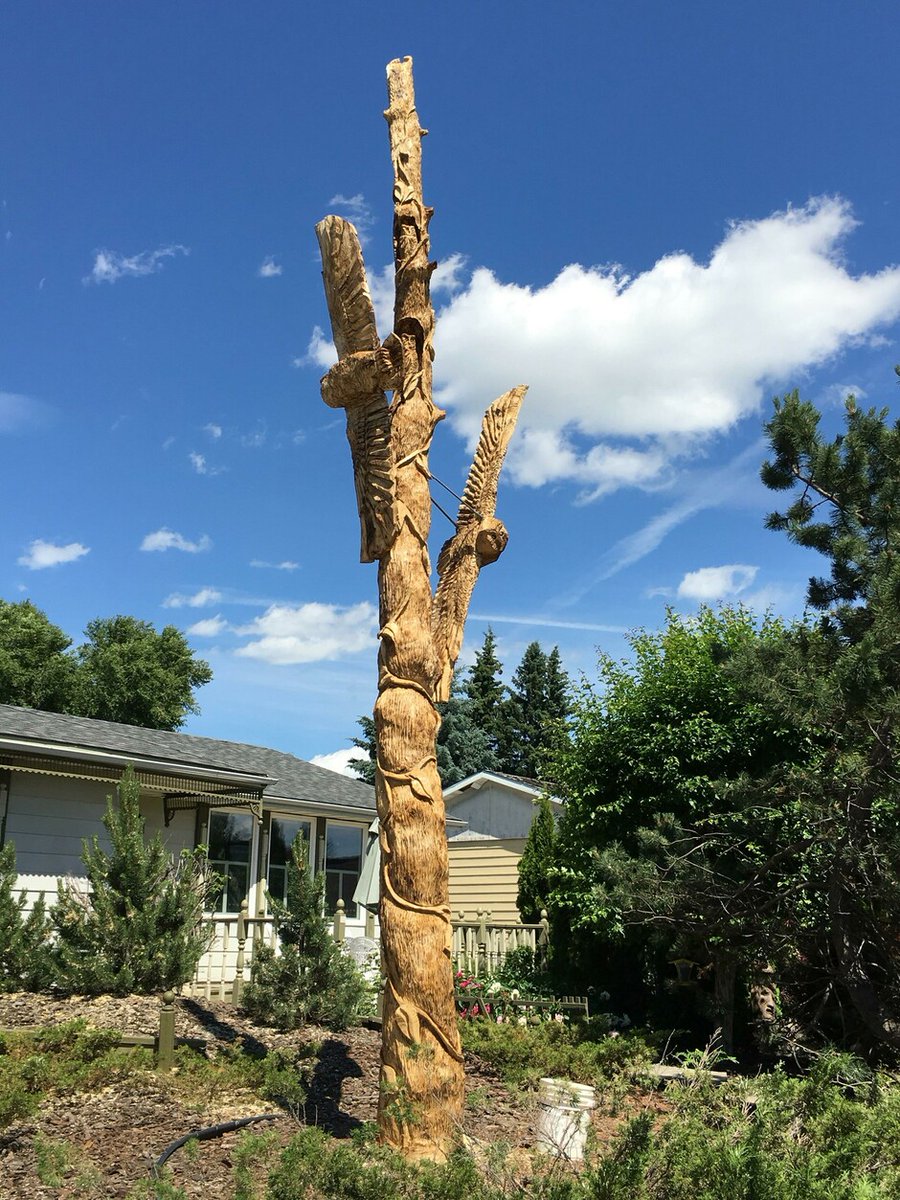 RachelNotley's tweet photo. I am pleased to present Kelly Davies, an ice and snow carver turned wood carver. Using a chainsaw, Kelly makes incredible and intricate works of art.
See more at https://t.co/NaPxyc5Pt3
#AFTU #AFTU2021 #ArtAB #ABArt https://t.co/a3invhNoXP