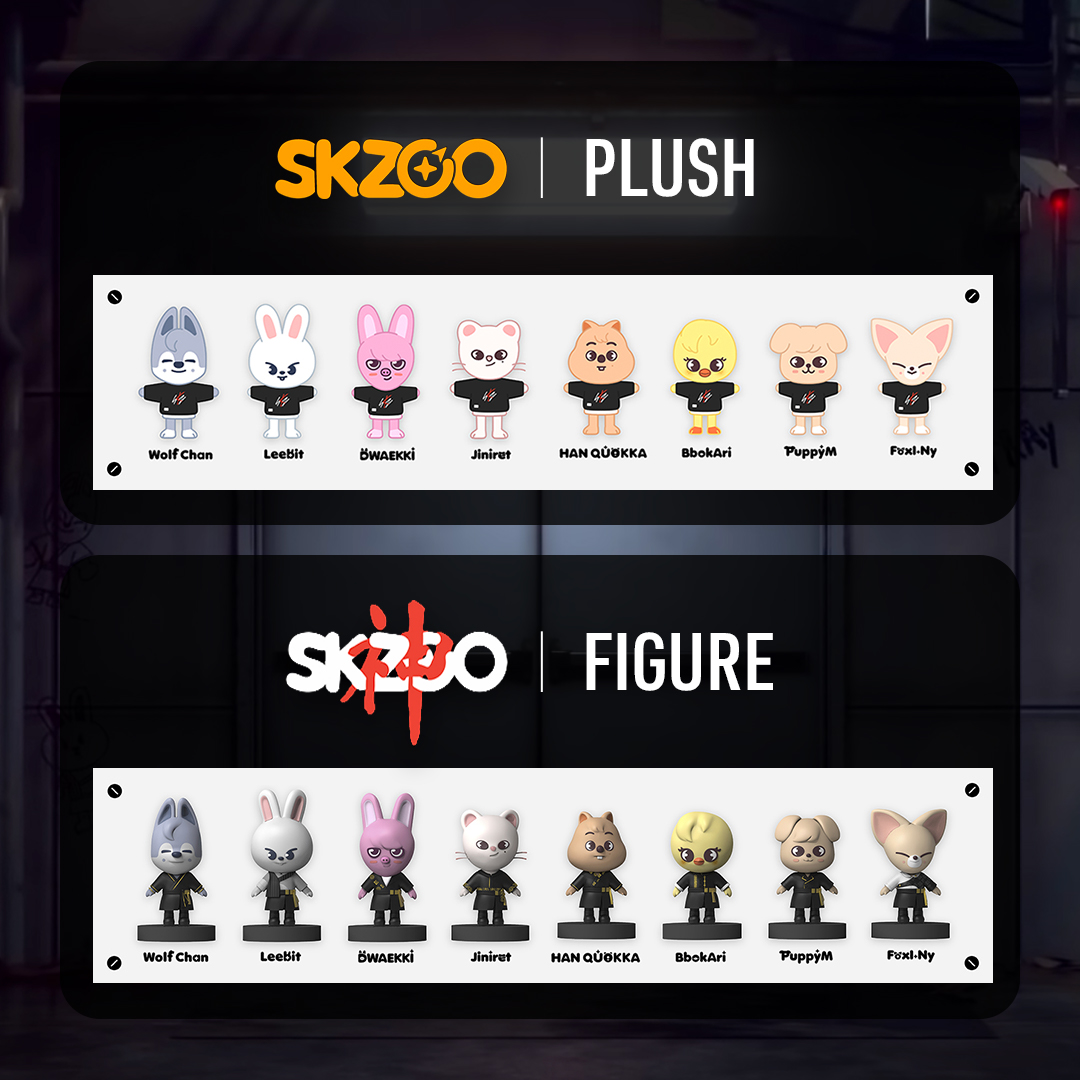 SubK Shop on X: 🐺 STRAY KIDS SKZOO OFFICIAL GOODS 🐰 🔗   ✨ PLUSH ✨ FIGURE ⏰ PRE-ORDER PERIOD: Tue, 2/2, 10PM  PST ~ Sun, 2/14, 6:59AM PST #StrayKids #스트레이키즈 #SKZOO #