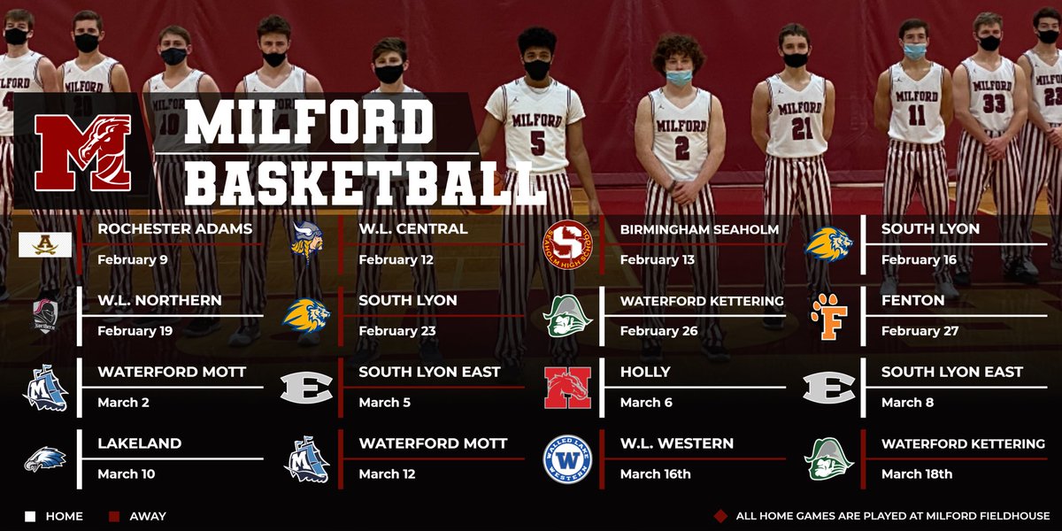 Milford1Hoops's tweet photo. 2021 Schedule is set (🤞).
Extra thankful for the opportunity to represent our school and community this year. Couldn’t be more excited for our players.
#GetTo #CPVF https://t.co/rOnLR17Tlb